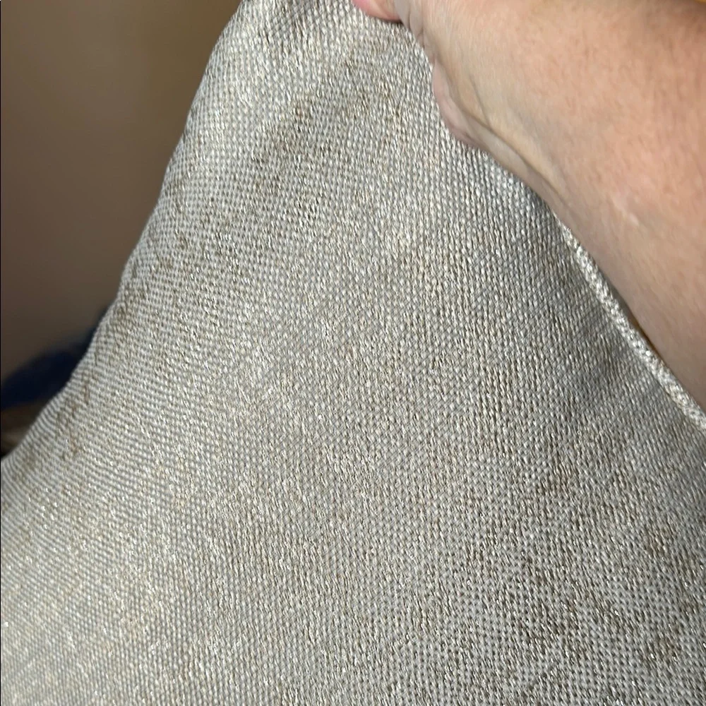 Elegant Gold Glitter Throw Pillow